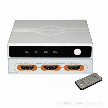 MHL/HDMI Extend Switcher 3 x 1, Supports 4K x 2K